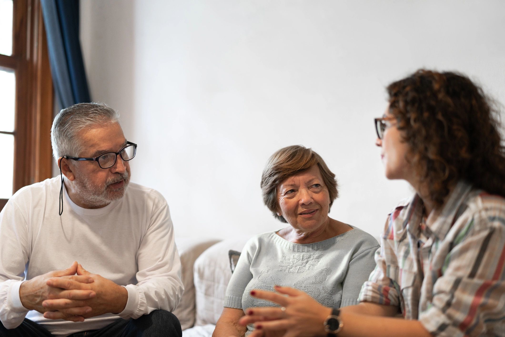 Family conversation representing Family forum discussions